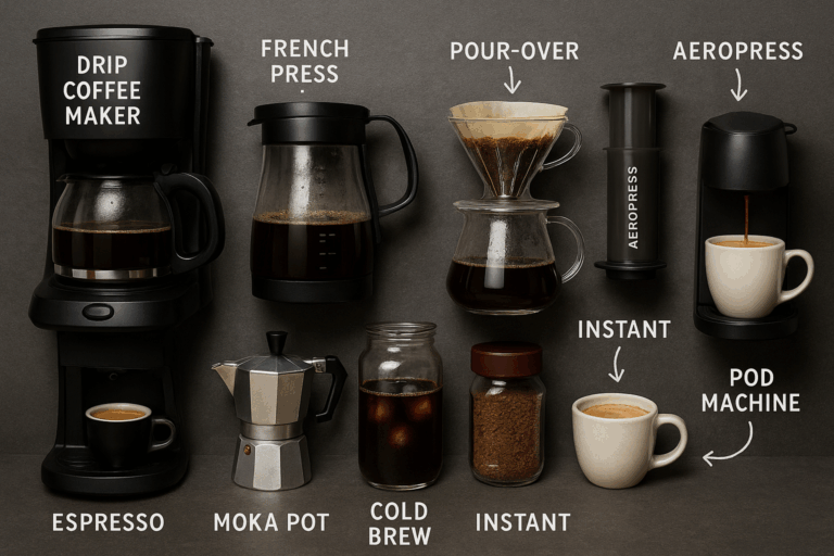 Brewing Methods Compared: Which One Fits Your Taste?