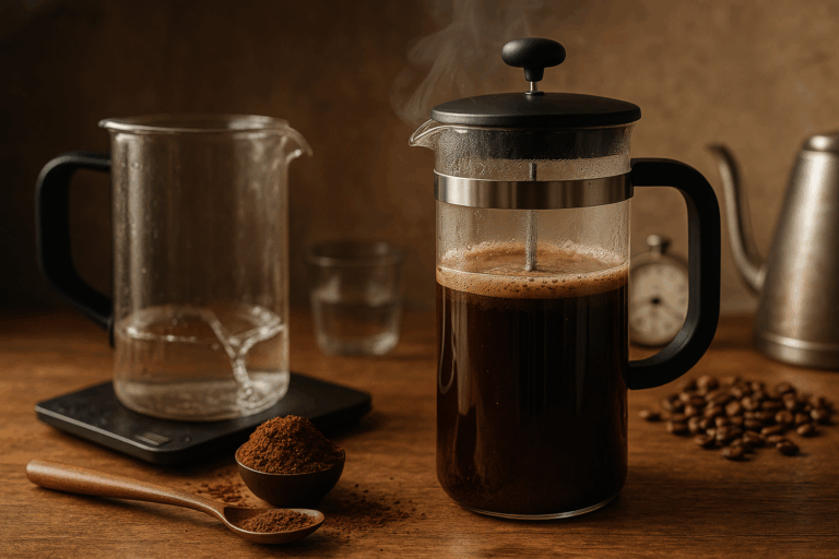 How to Brew Coffee with a French Press: Step-by-Step Guide for Beginners